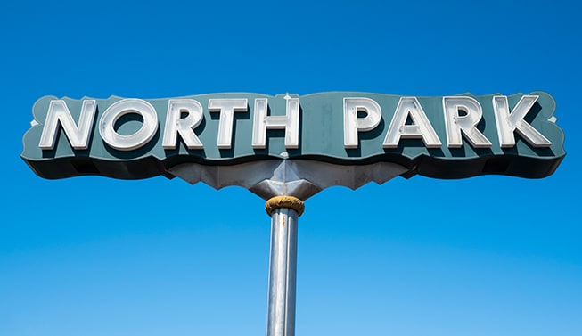 North Park Sign